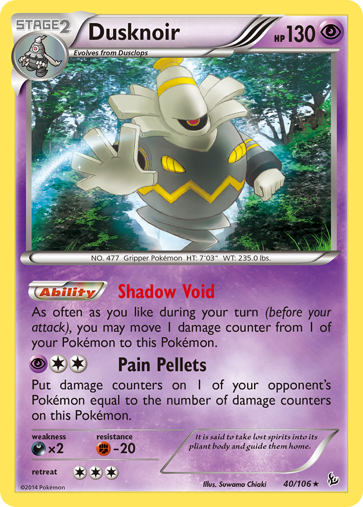 Dusknoir (40/106) [XY: Flashfire] | Exor Games Truro