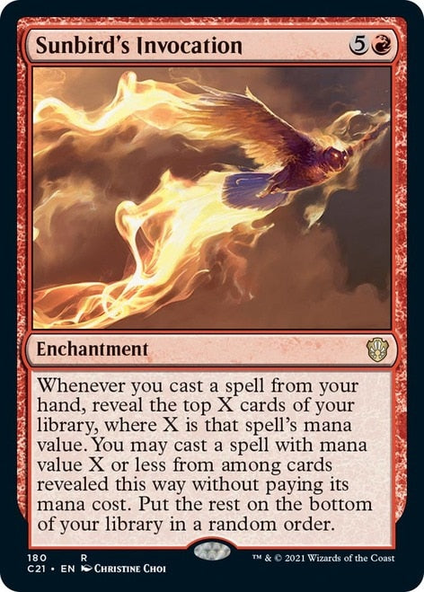 Sunbird's Invocation [Commander 2021] | Exor Games Truro