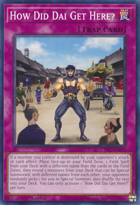 How Did Dai Get Here? [CYAC-EN085] Common | Exor Games Truro