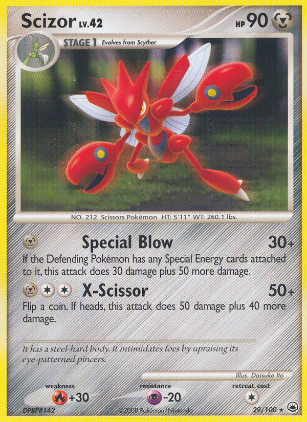 Scizor (29/100) [Diamond & Pearl: Majestic Dawn] | Exor Games Truro