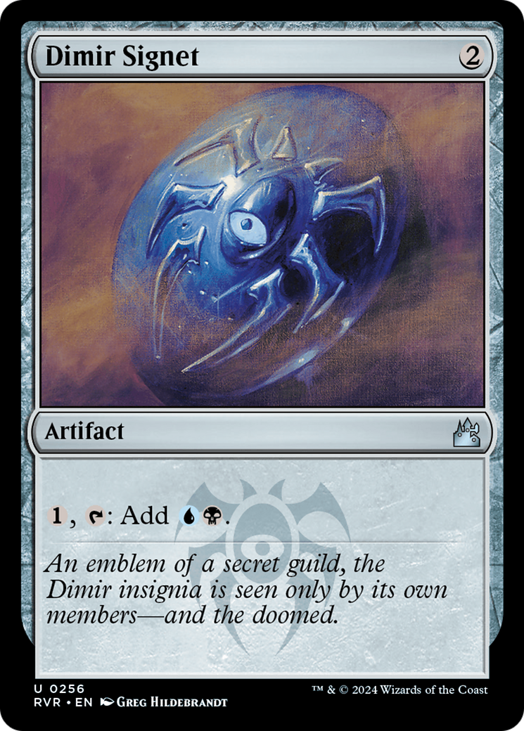Dimir Signet [Ravnica Remastered] | Exor Games Truro