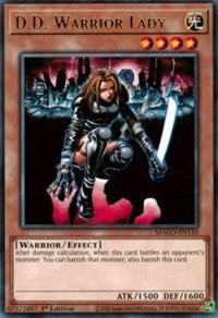 D.D. Warrior Lady [MAGO-EN110] Rare | Exor Games Truro