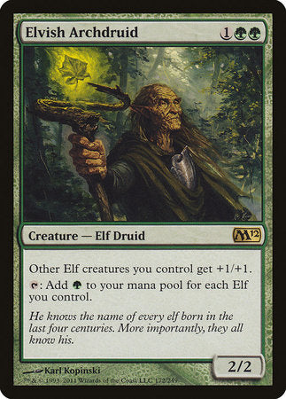 Elvish Archdruid [Magic 2012] | Exor Games Truro