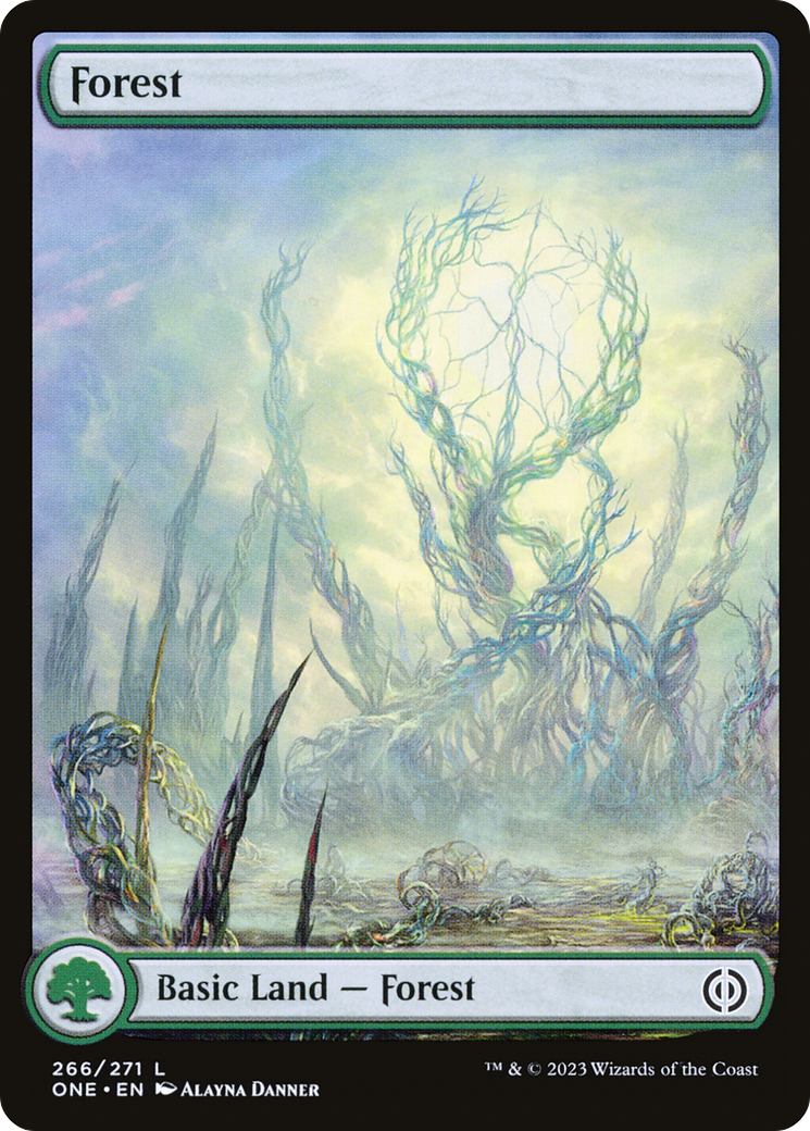 Forest (266) (Full-Art) [Phyrexia: All Will Be One] | Exor Games Truro