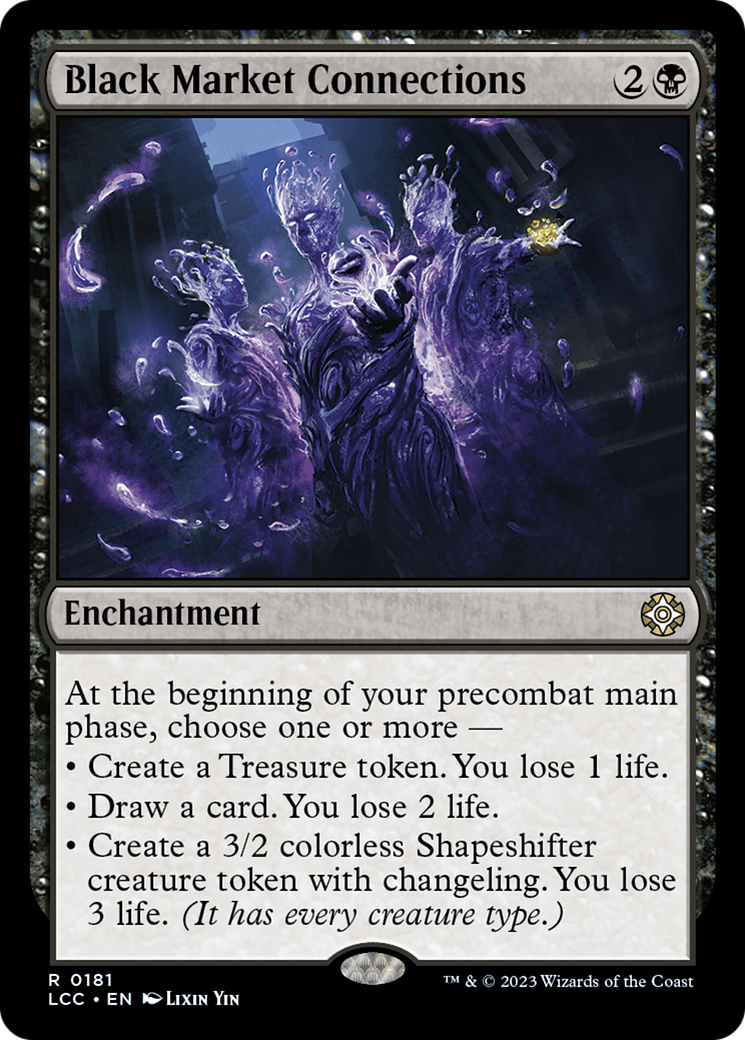 Black Market Connections [The Lost Caverns of Ixalan Commander] | Exor Games Truro