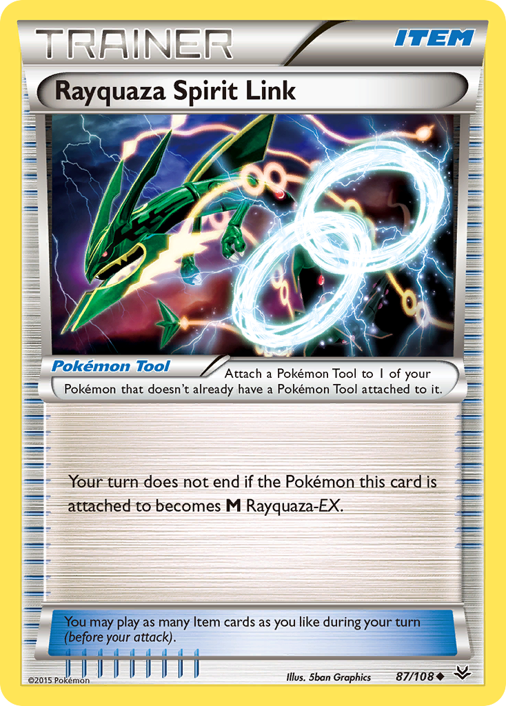 Rayquaza Spirit Link (87/108) [XY: Roaring Skies] | Exor Games Truro