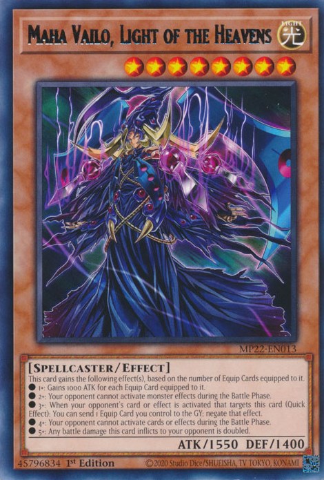 Maha Vailo, Light of the Heavens [MP22-EN013] Rare | Exor Games Truro