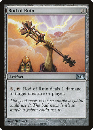 Rod of Ruin [Magic 2014] | Exor Games Truro