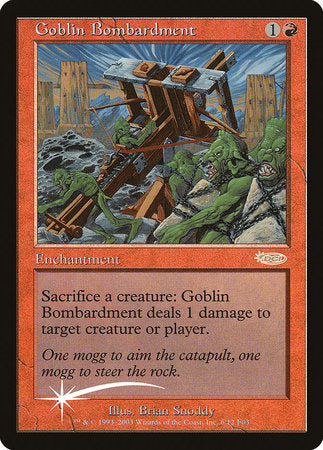 Goblin Bombardment [Friday Night Magic 2003] | Exor Games Truro