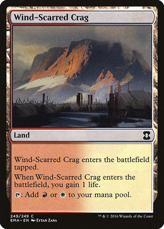 Wind-Scarred Crag [Eternal Masters] | Exor Games Truro