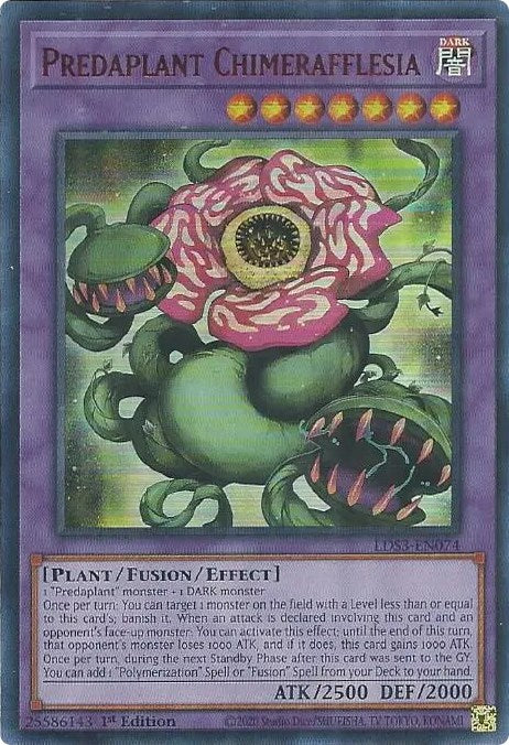 Predaplant Chimerafflesia (Red) [LDS3-EN074] Ultra Rare | Exor Games Truro