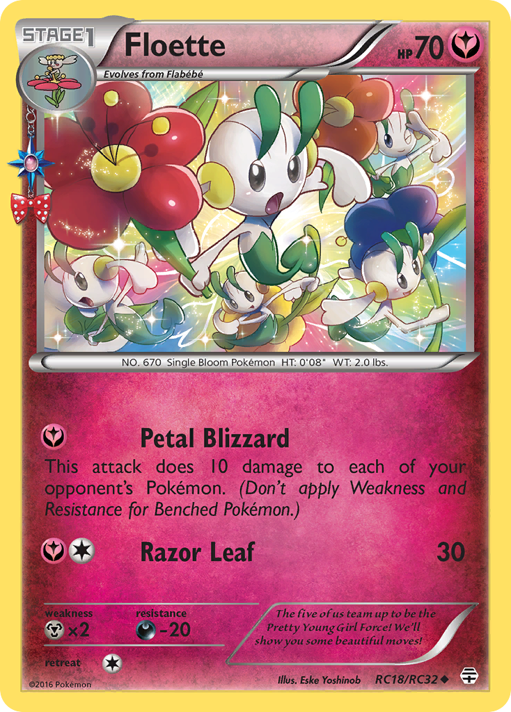 Floette (RC18/RC32) [XY: Generations] | Exor Games Truro