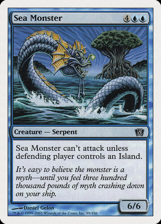 Sea Monster [Eighth Edition] | Exor Games Truro