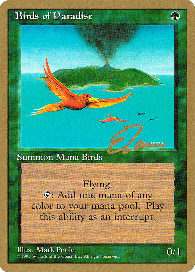 Birds of Paradise (Eric Tam) [Pro Tour Collector Set] | Exor Games Truro