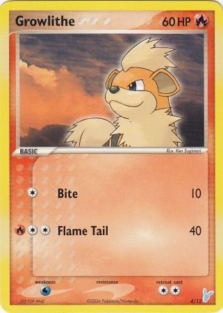 Growlithe (4/12) [EX: Trainer Kit 2 - Minun] | Exor Games Truro