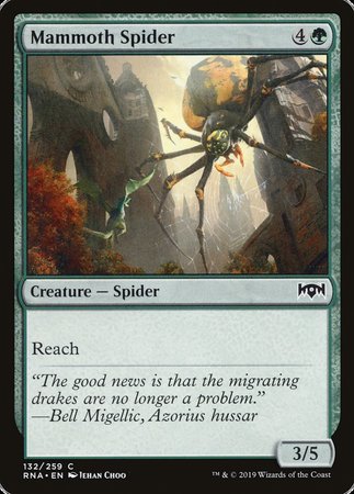 Mammoth Spider [Ravnica Allegiance] | Exor Games Truro