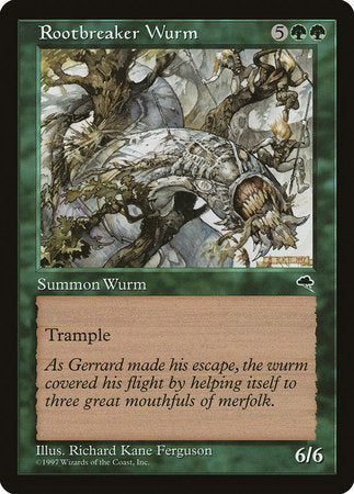 Rootbreaker Wurm [Tempest] | Exor Games Truro