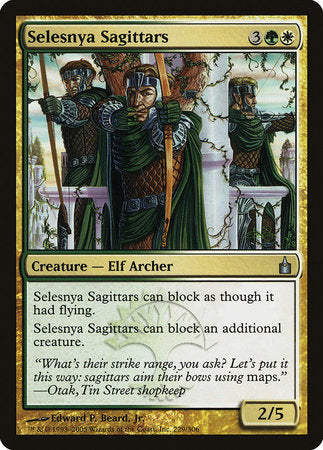 Selesnya Sagittars [Ravnica: City of Guilds] | Exor Games Truro