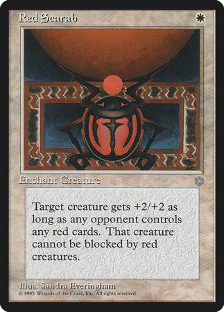 Red Scarab [Ice Age] | Exor Games Truro