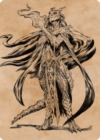 Lozhan, Dragons' Legacy Art Card [Commander Legends: Battle for Baldur's Gate Art Series] | Exor Games Truro