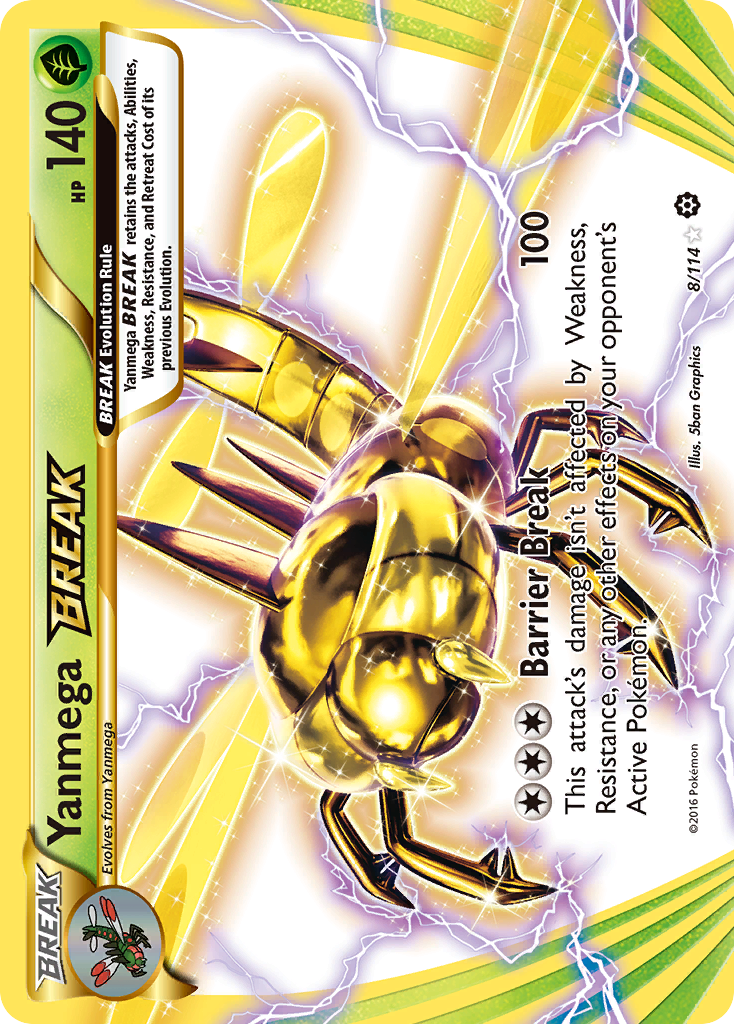 Yanmega BREAK (8/114) [XY: Steam Siege] | Exor Games Truro