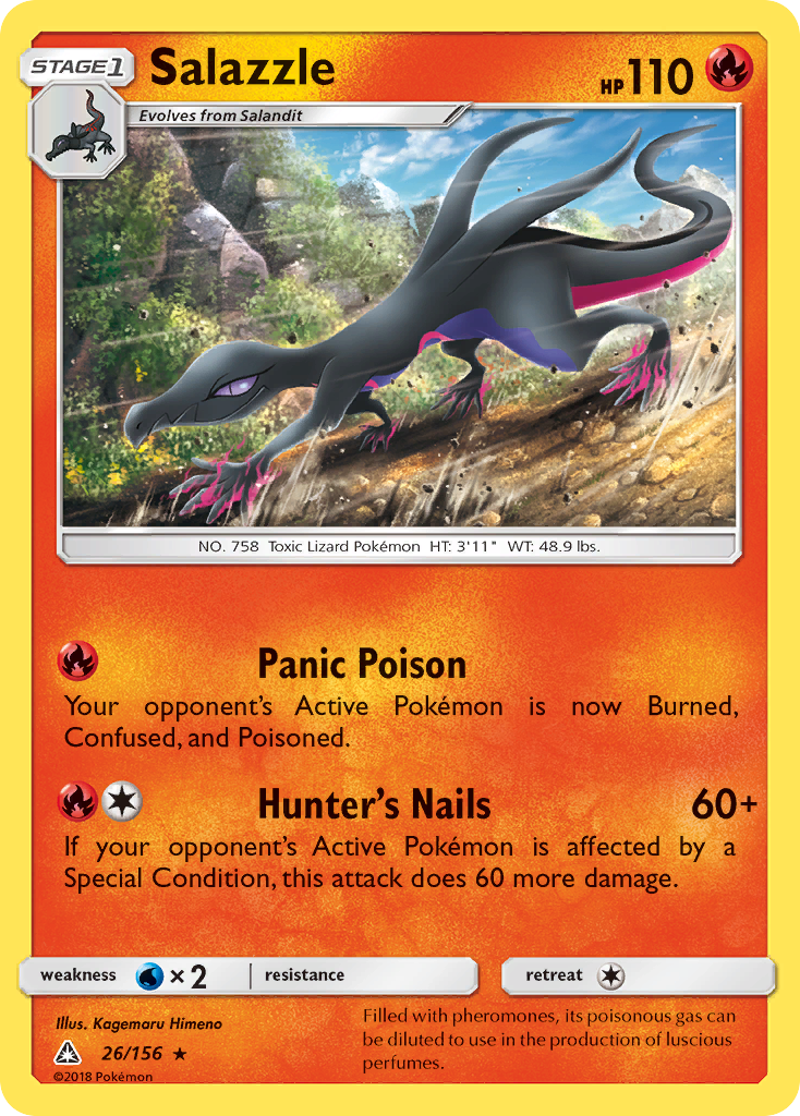 Salazzle (26/156) [Sun & Moon: Ultra Prism] | Exor Games Truro