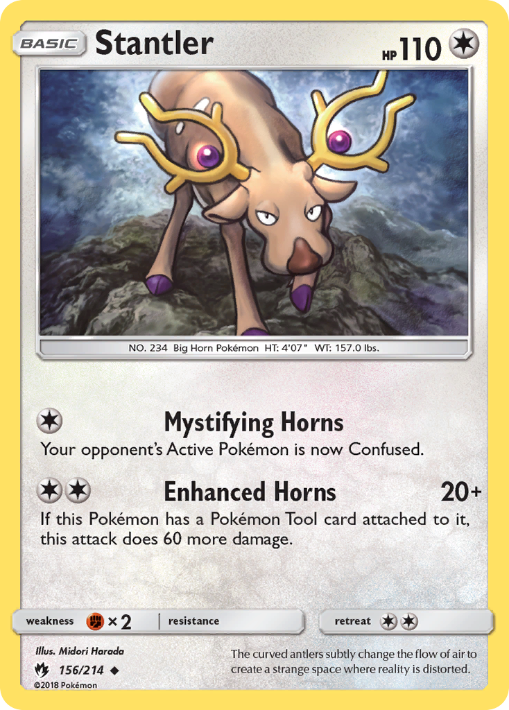 Stantler (156/214) [Sun & Moon: Lost Thunder] | Exor Games Truro