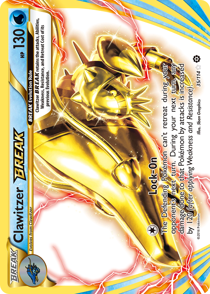 Clawitzer BREAK (35/114) [XY: Steam Siege] | Exor Games Truro