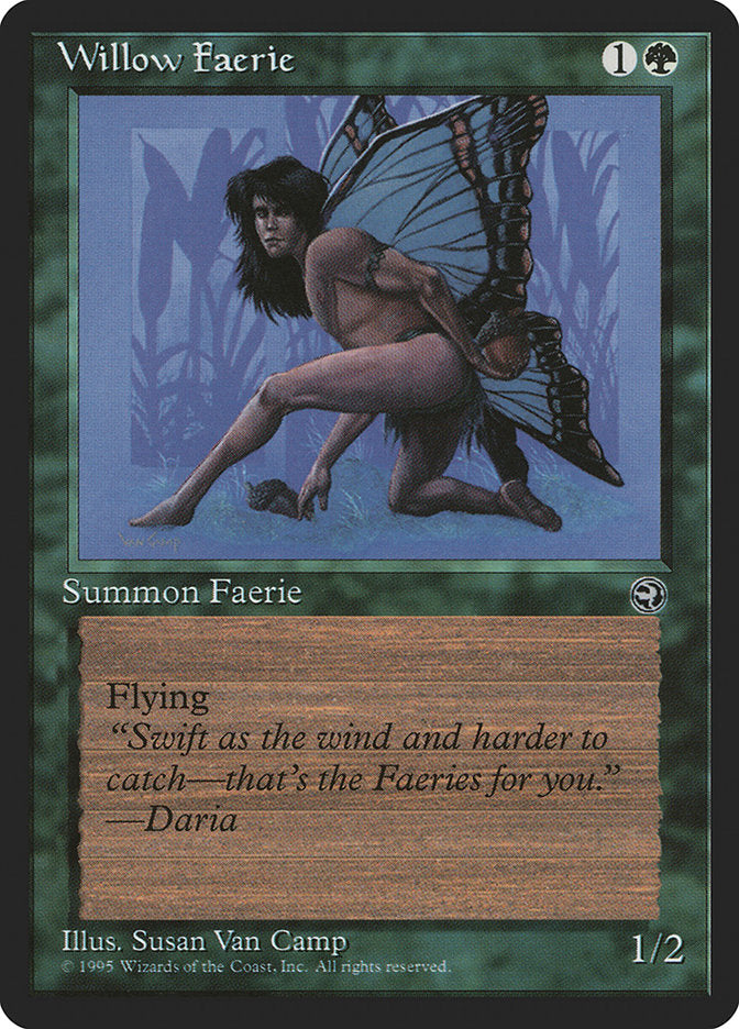 Willow Faerie (Daria Flavor Text) [Homelands] | Exor Games Truro