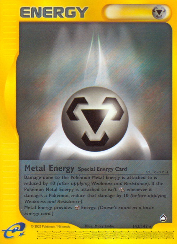 Metal Energy (143/147) [Aquapolis] | Exor Games Truro