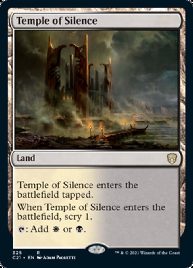 Temple of Silence [Commander 2021] | Exor Games Truro