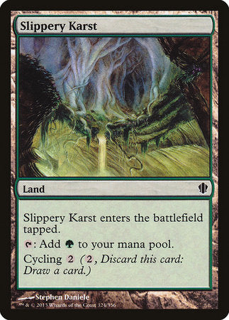 Slippery Karst [Commander 2013] | Exor Games Truro