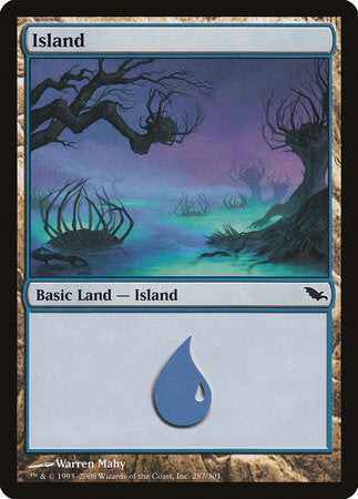 Island (287) [Shadowmoor] | Exor Games Truro