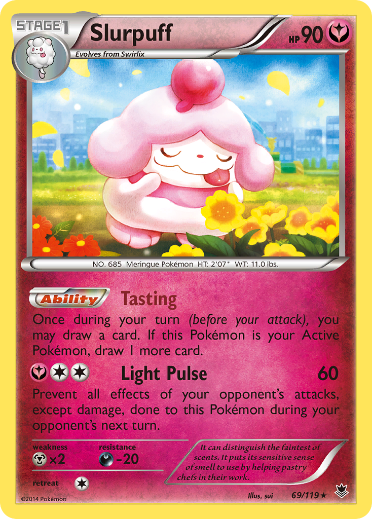 Slurpuff (69/119) [XY: Phantom Forces] | Exor Games Truro