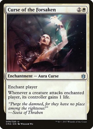Curse of the Forsaken [Commander Anthology] | Exor Games Truro