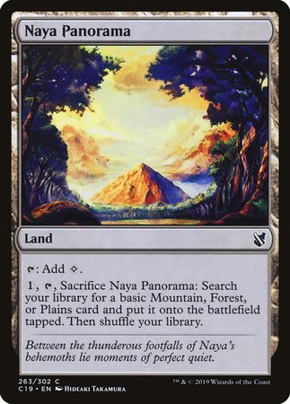 Naya Panorama [Commander 2019] | Exor Games Truro