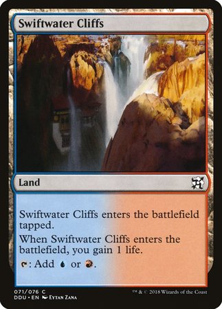 Swiftwater Cliffs [Duel Decks: Elves vs. Inventors] | Exor Games Truro