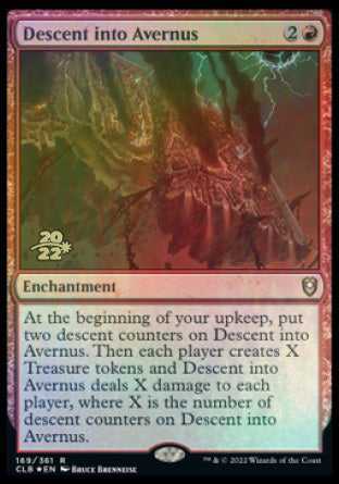 Descent into Avernus [Commander Legends: Battle for Baldur's Gate Prerelease Promos] | Exor Games Truro