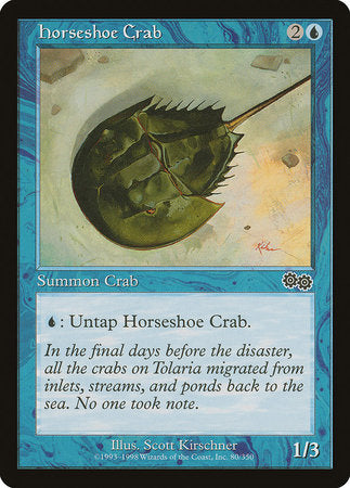 Horseshoe Crab [Urza's Saga] | Exor Games Truro