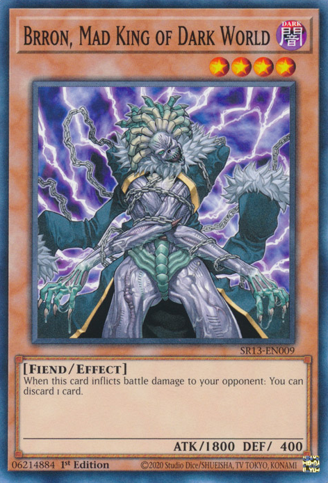 Brron, Mad King of Dark World [SR13-EN009] Common | Exor Games Truro