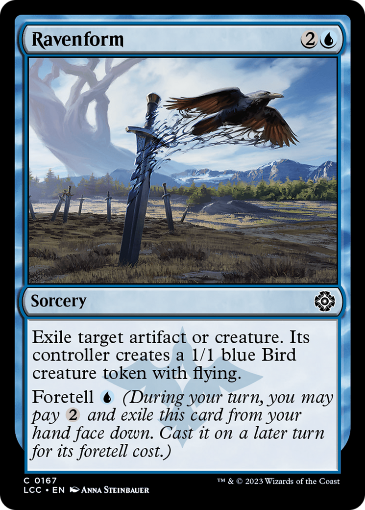 Ravenform [The Lost Caverns of Ixalan Commander] | Exor Games Truro