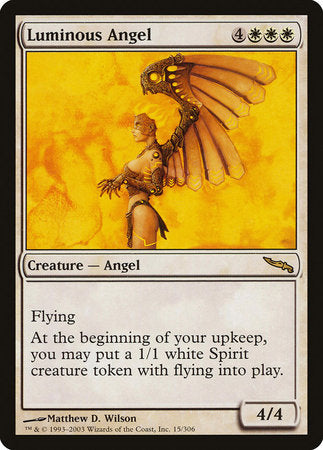 Luminous Angel [Mirrodin] | Exor Games Truro