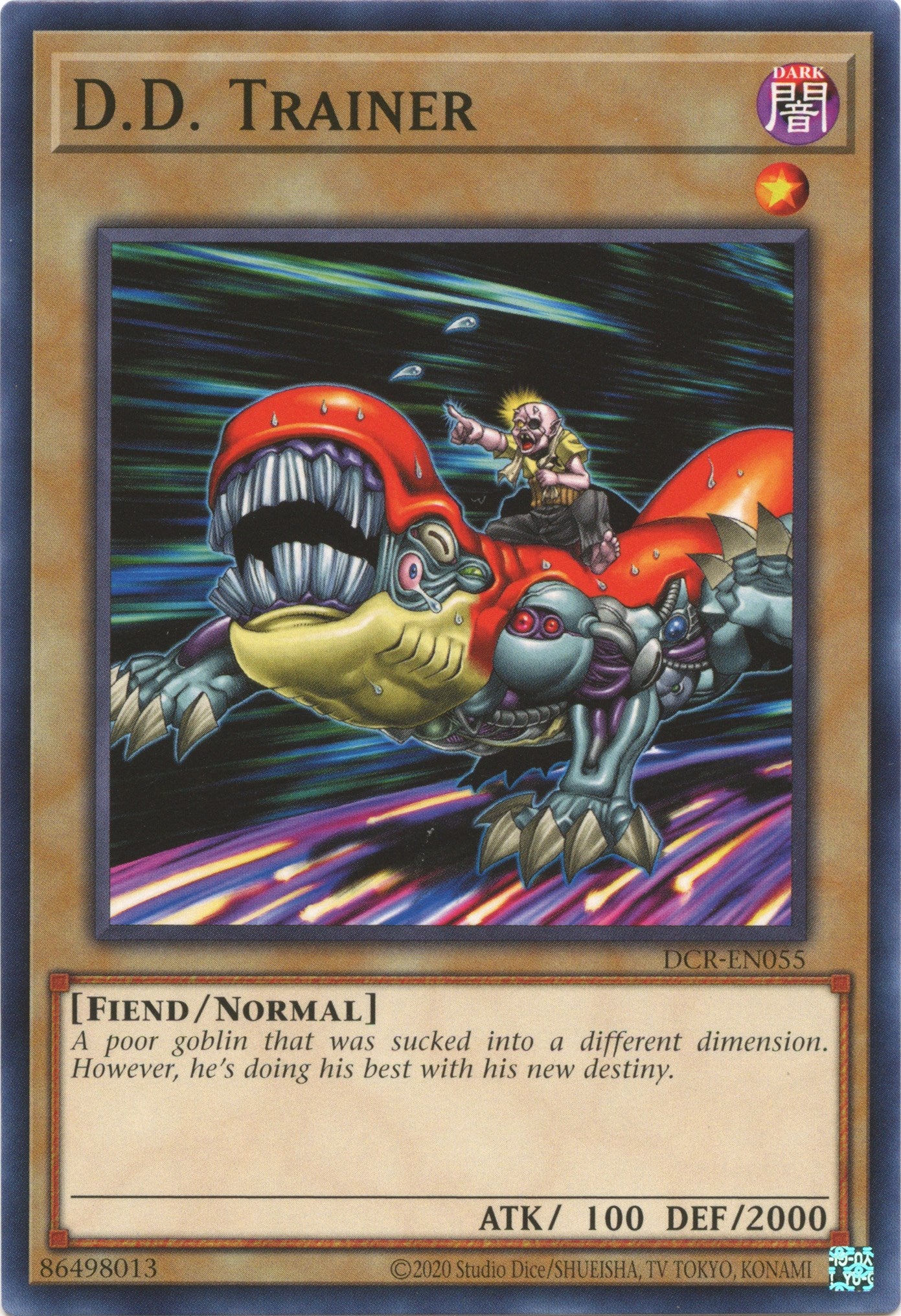 D.D. Trainer (25th Anniversary) [DCR-EN055] Common | Exor Games Truro