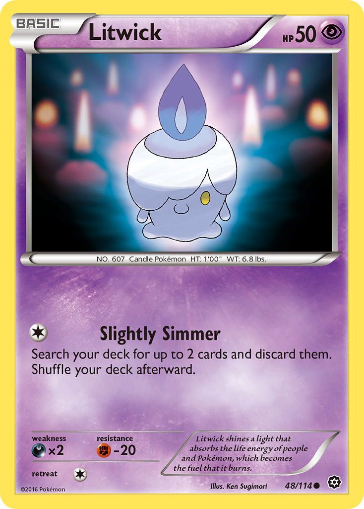 Litwick (48/114) [XY: Steam Siege] | Exor Games Truro