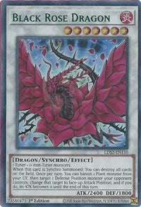 Black Rose Dragon (Green) [LDS2-EN110] Ultra Rare | Exor Games Truro