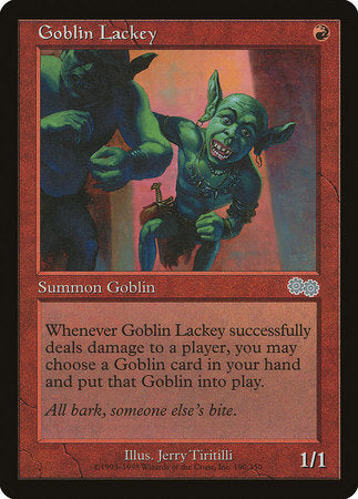 Goblin Lackey [Urza's Saga] | Exor Games Truro