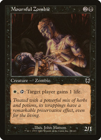 Mournful Zombie [Apocalypse] | Exor Games Truro