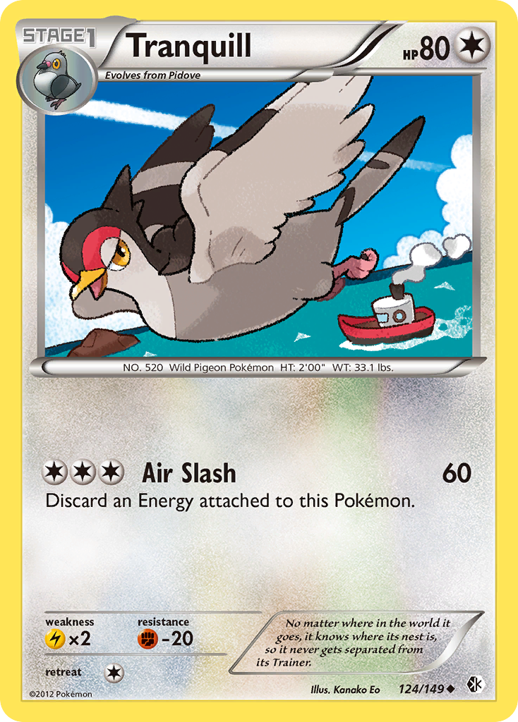 Tranquill (124/149) [Black & White: Boundaries Crossed] | Exor Games Truro