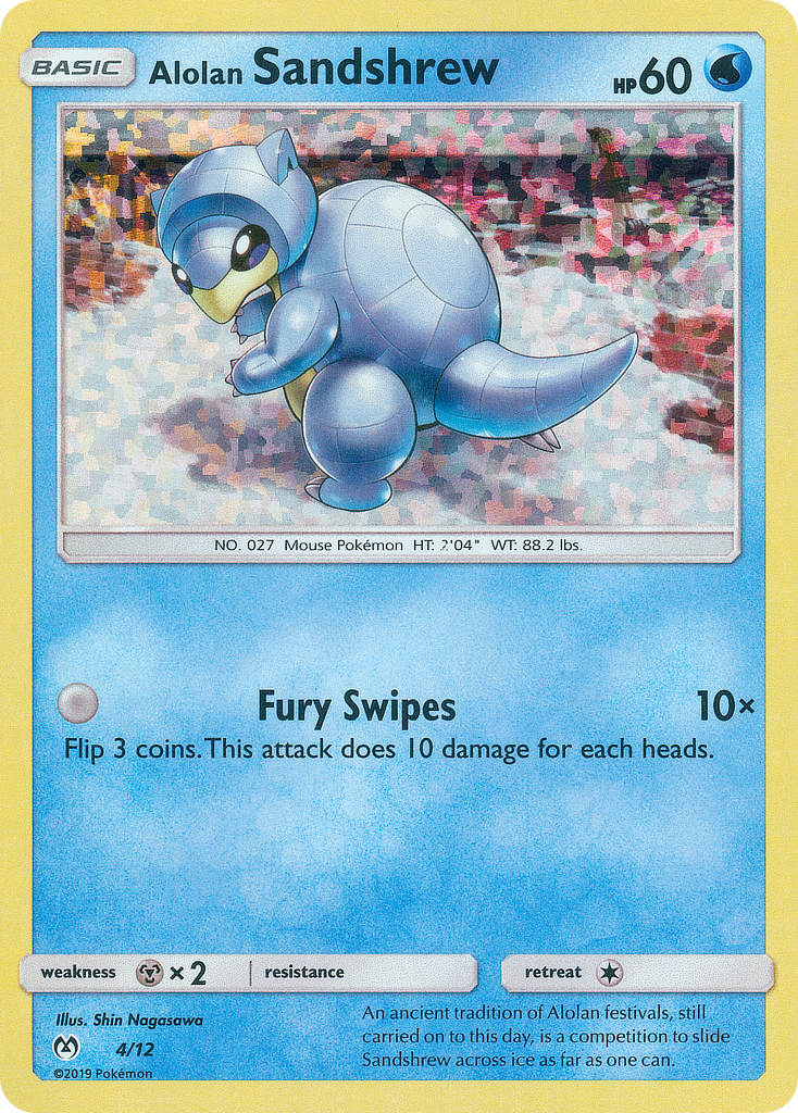 Alolan Sandshrew (4/12) [McDonald's Promos: 2019 Collection] | Exor Games Truro