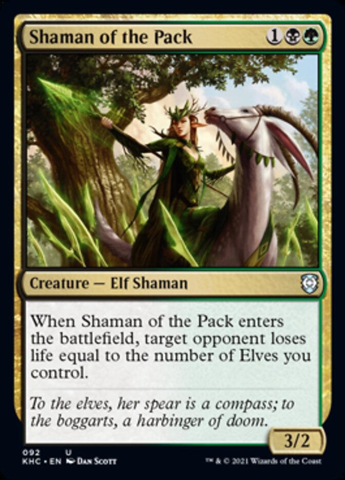 Shaman of the Pack [Kaldheim Commander] | Exor Games Truro